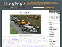 Tablet Screenshot of micapeak.com